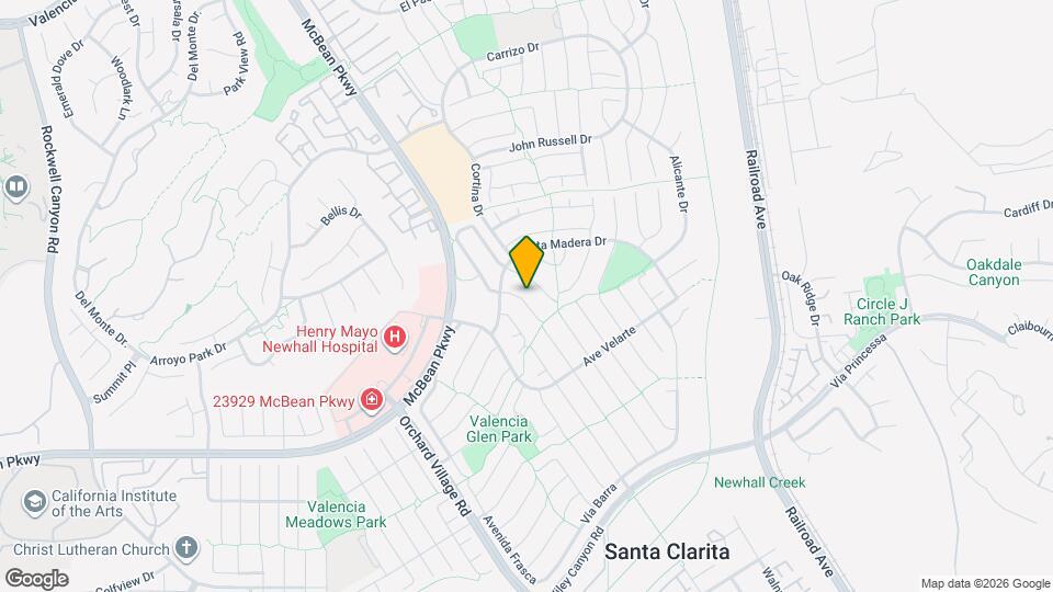 25634 Salceda Rd Map and Location Details