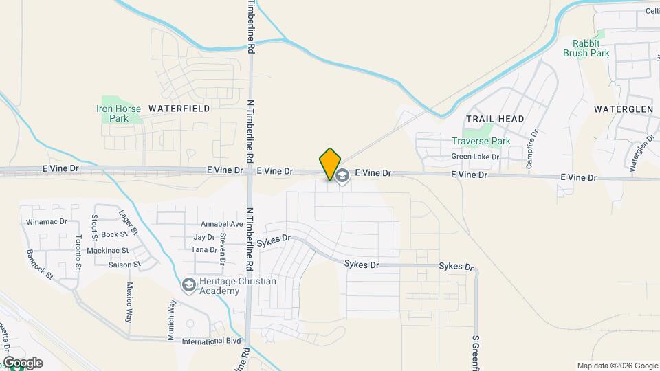 2826 Barnstormer St Map and Location Details