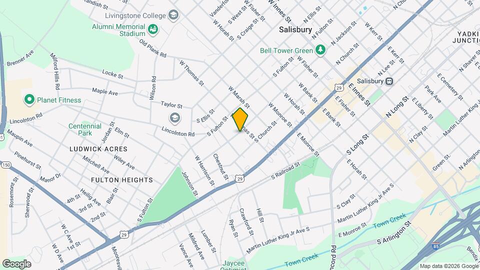 711 S Jackson St Map and Location Details