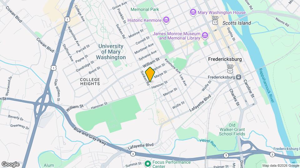 803 Sunken Rd Map and Location Details