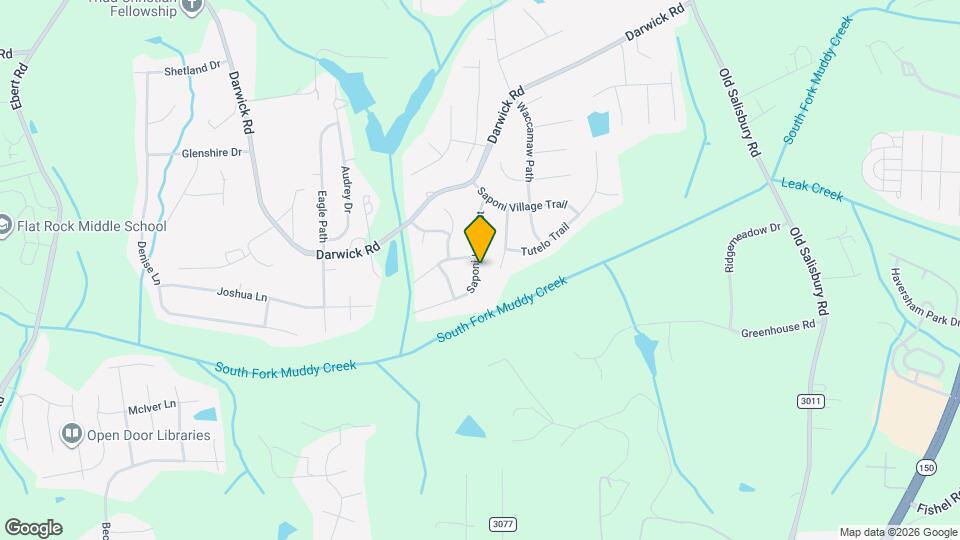 2112 Saponi Village Ct, Unit 206 Map and Location Details