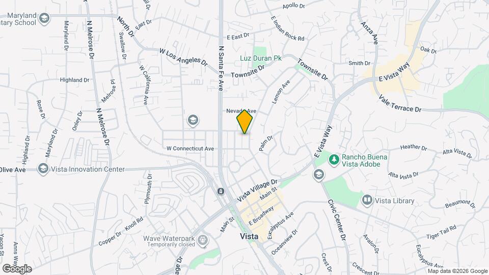 528 N Citrus Ave Map and Location Details