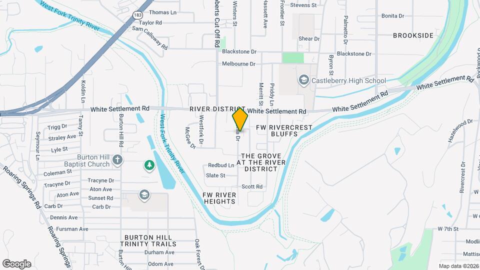 211 Athenia Dr Map and Location Details