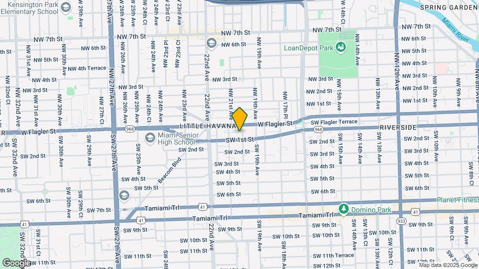 36 SW 20th Ave Map and Location Details
