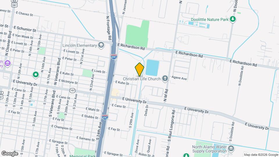 404 N 29th Ave Map and Location Details