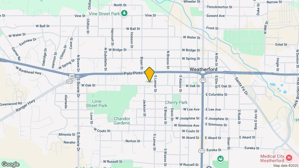 512 W Oak St Map and Location Details
