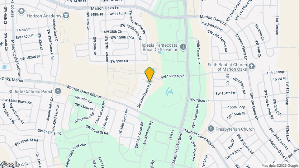 15394 SW 34th Court Rd Map and Location Details