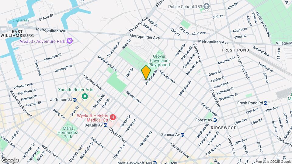 18-79 Stanhope St Mapa y Detalles de la Ubicación