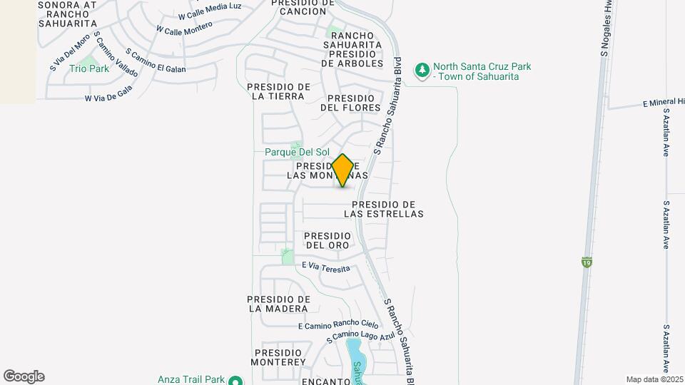 286 E Mountain Alder St Mapa y Detalles de la Ubicación
