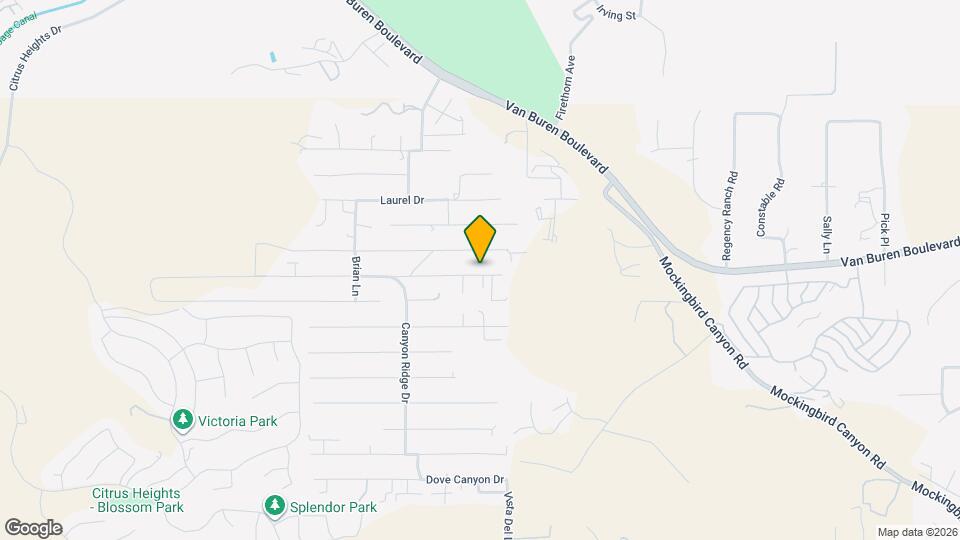 14440 Harvey Ln Mapa y Detalles de la Ubicación