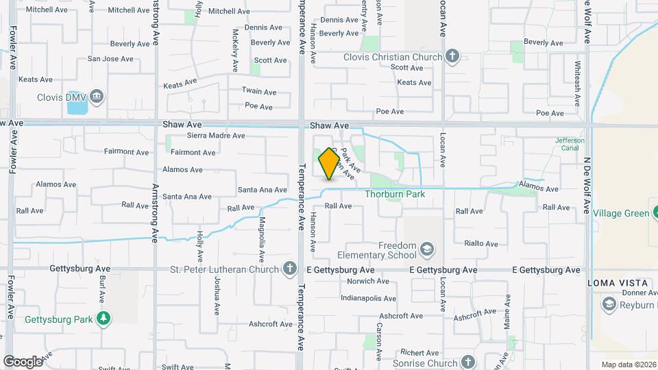 2667 Santa Ana Ave Map and Location Details