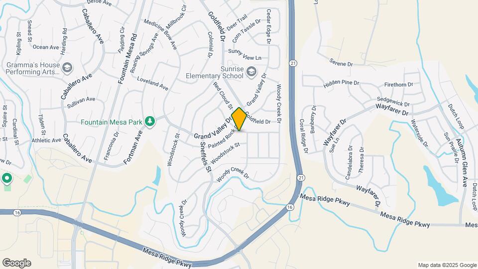 7340 Waterwheel St Map and Location Details