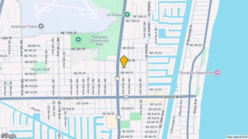 412 NE 22nd Ave, Unit 4 Mapa y Detalles de la Ubicación