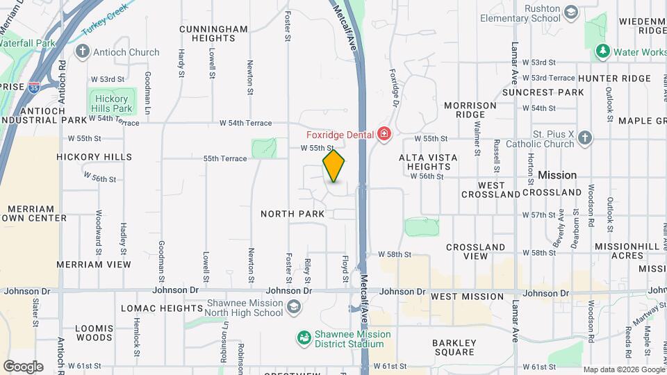 5603 Marty St Map and Location Details