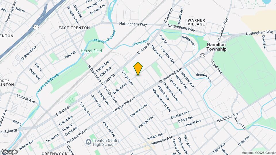 206 Woodlawn Ave, Unit 2 Map and Location Details