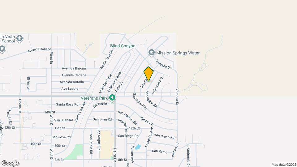 9799 San Felipe Rd Map and Location Details