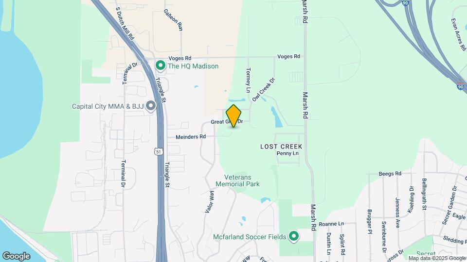 5106 Meinders Rd, Unit 501 Map and Location Details