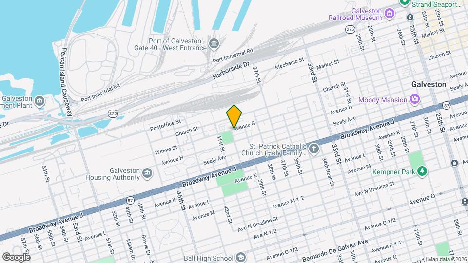 702 40th St Map and Location Details