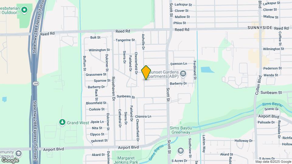 9609 Ashville Dr Map and Location Details