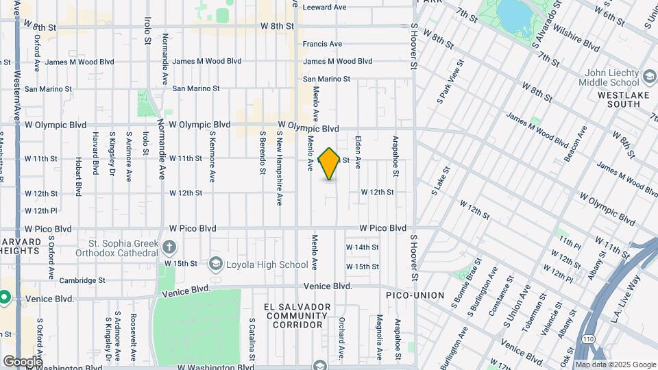 1147 Westmoreland Ave Map and Location Details