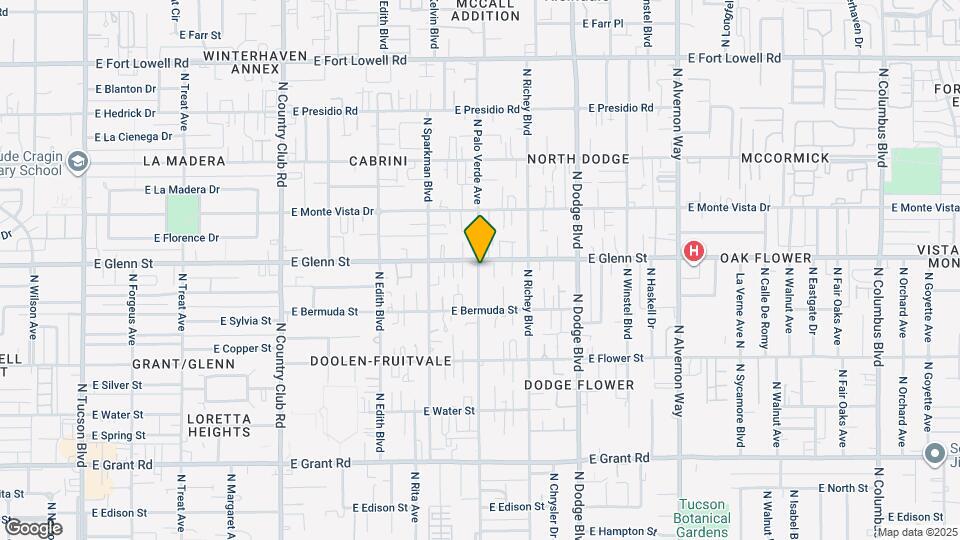 2760 N Palo Verde Ave Map and Location Details