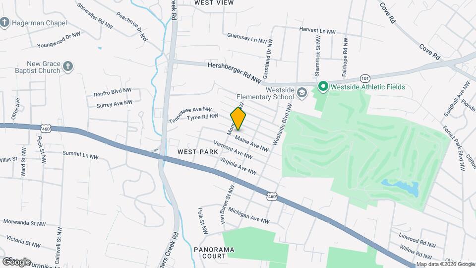 4029 Maine Ave NW Map and Location Details