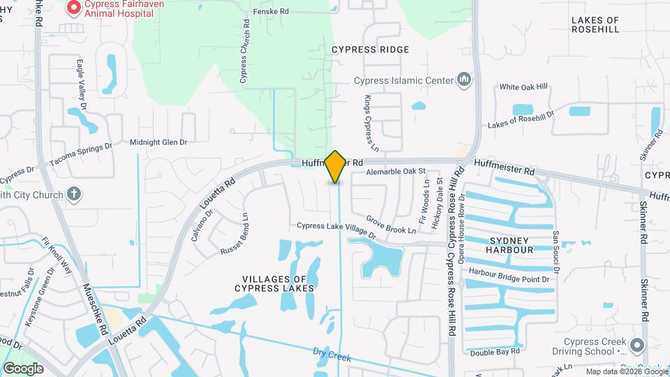 15410 Redbud Dale Ct Map and Location Details