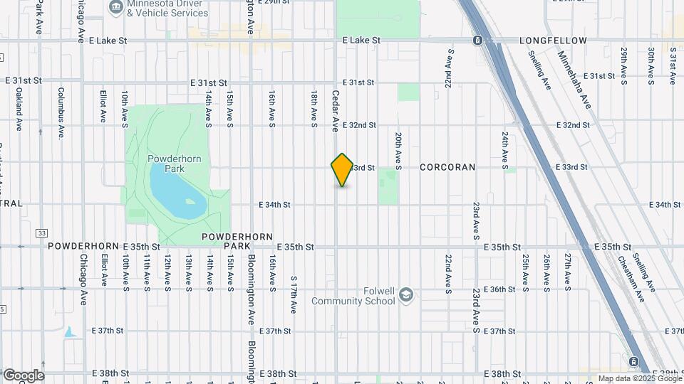 3329 Cedar Ave S Map and Location Details