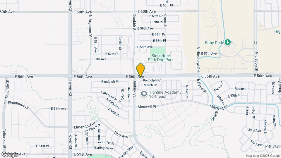 19429 Randolph Pl Map and Location Details