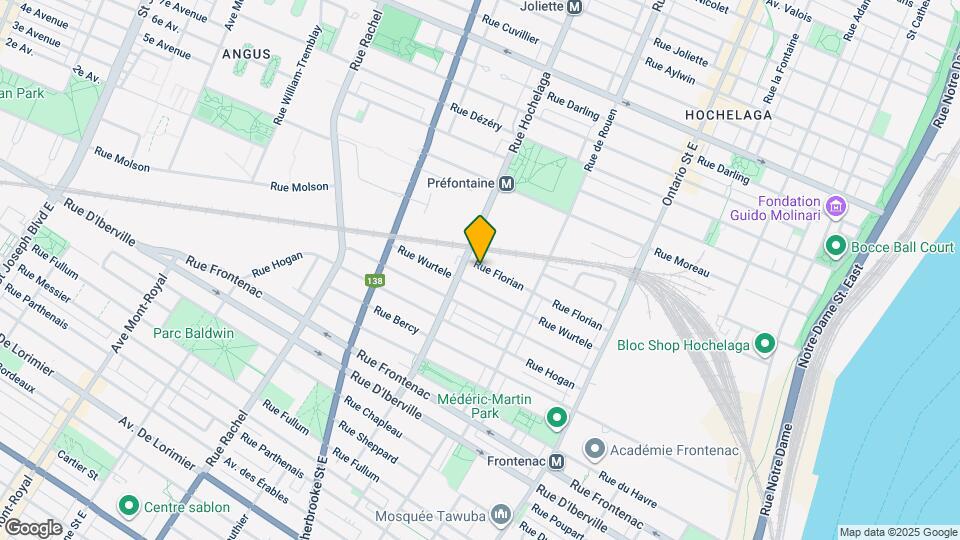 2400 Florian Rue Map and Location Details