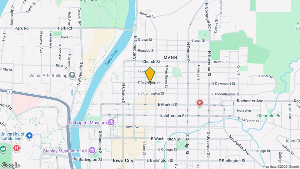 315 E Davenport St Map and Location Details