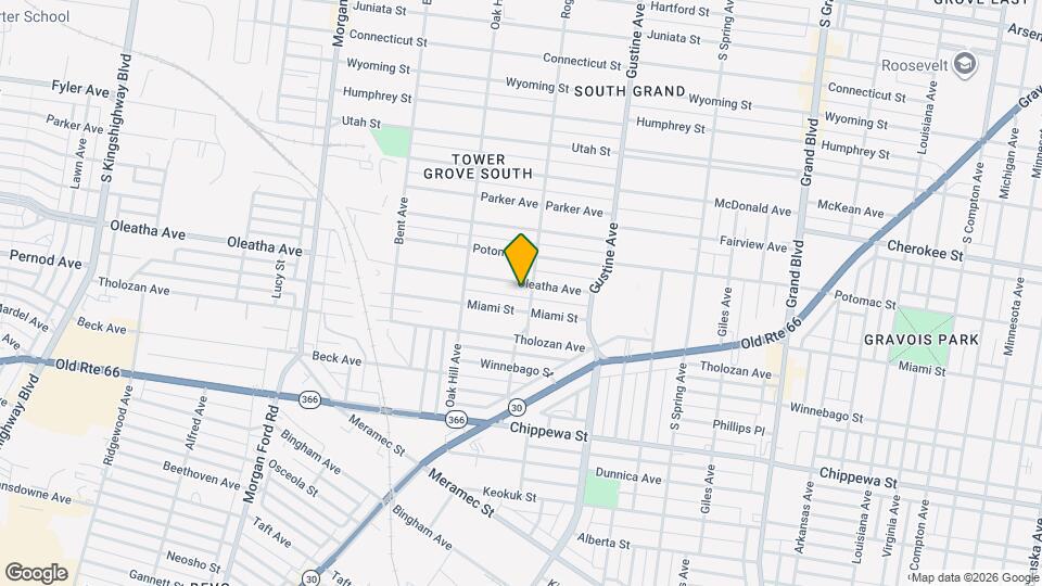 4006-4008 Oleatha Ave Map and Location Details