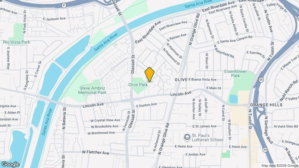 404 E Riverboat Way Mapa y Detalles de la Ubicación