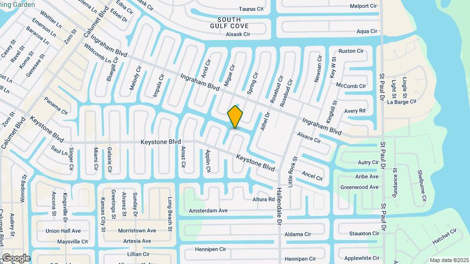 9500 Attica Cir Map and Location Details