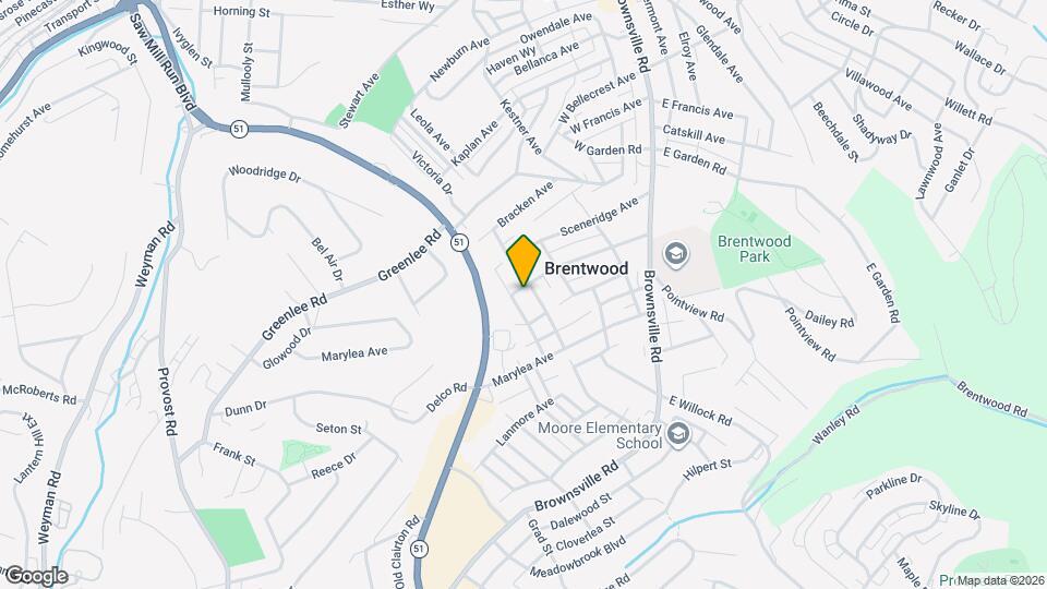 203 Hillson Ave, Unit 1st Floor Map and Location Details