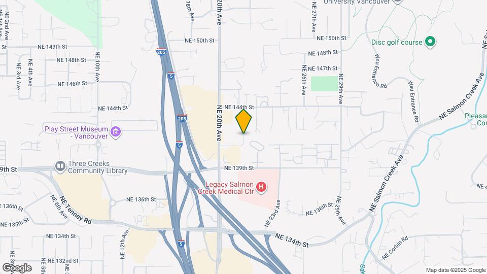 14019 NE 20th Ave Map and Location Details