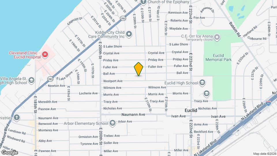 20921 Westport Ave Map and Location Details
