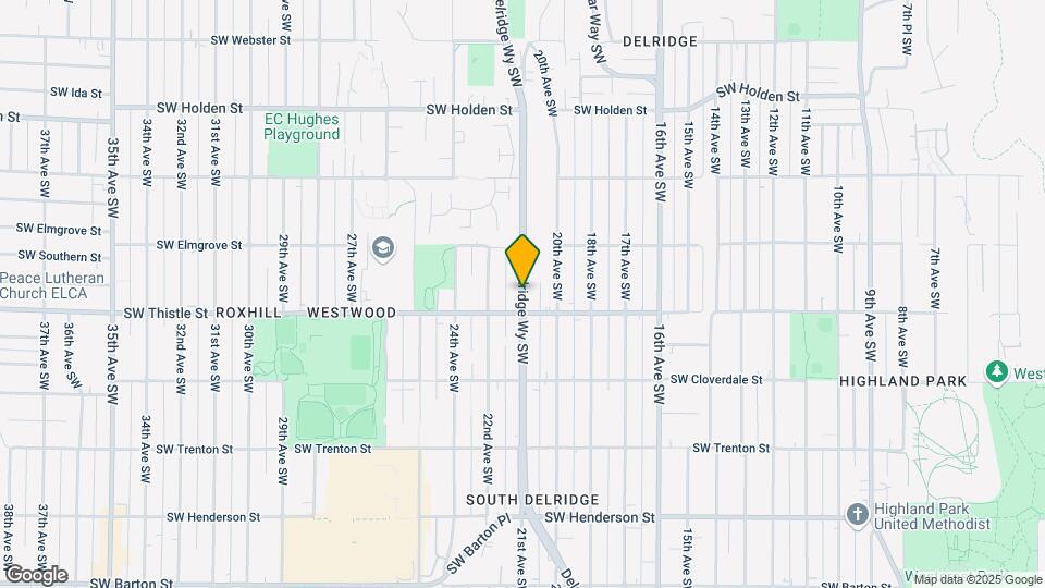 8157 Delridge Way SW Mapa y Detalles de la Ubicación