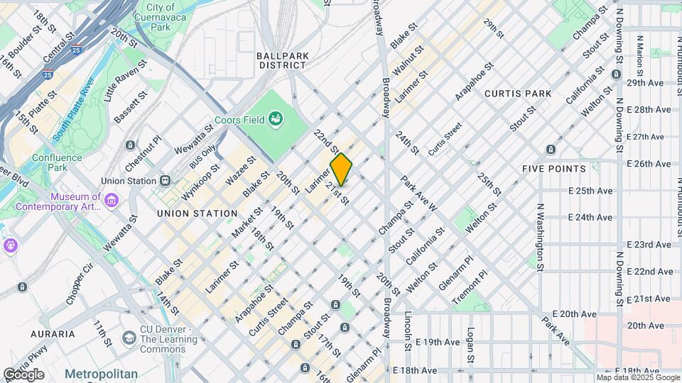 1139 21st St Map and Location Details