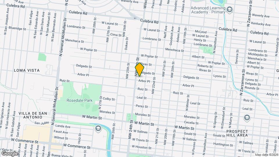 2323 Arbor Pl Map and Location Details