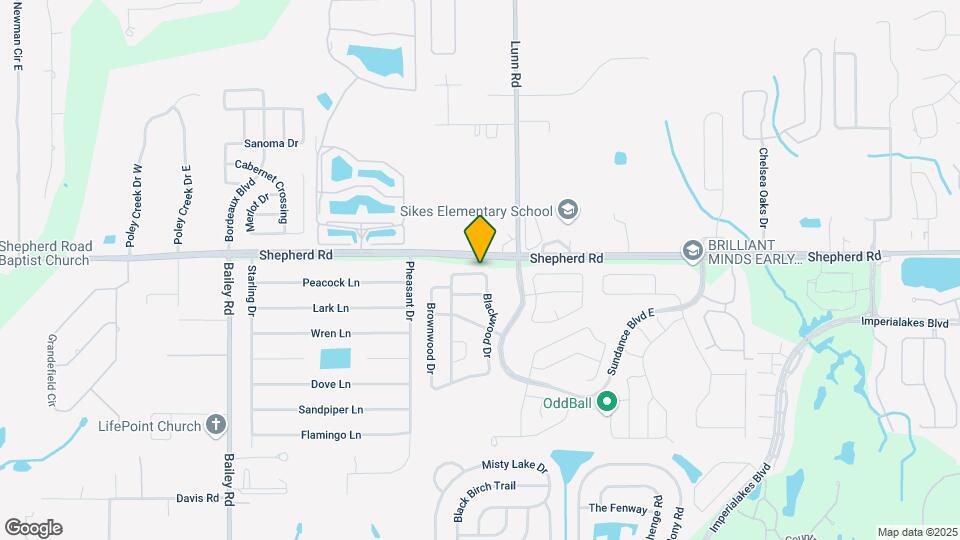 2232 Blackwood Dr Map and Location Details