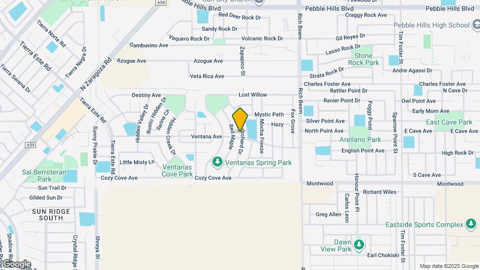 3151 Red Orchard Dr Map and Location Details