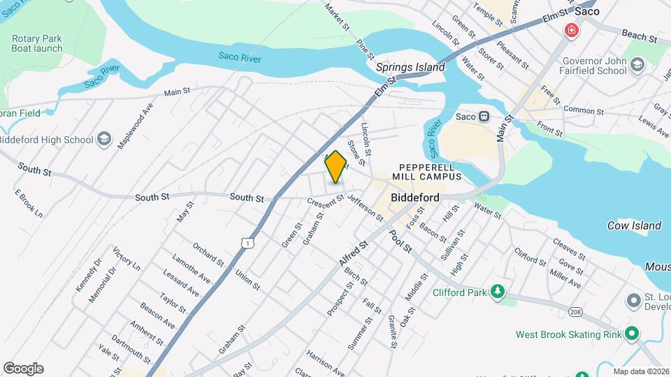 38 South St, Unit 101 Map and Location Details