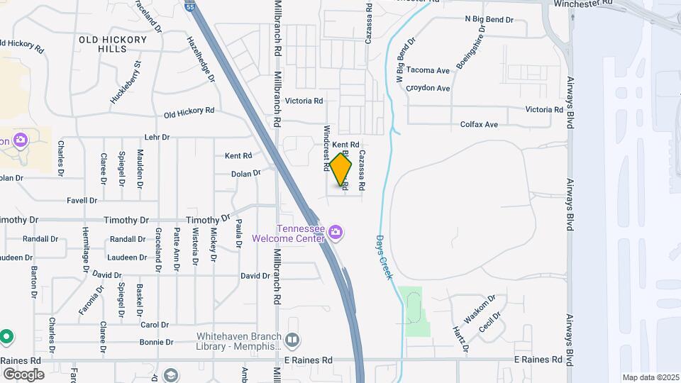 3843 Blue Jay Rd Map and Location Details