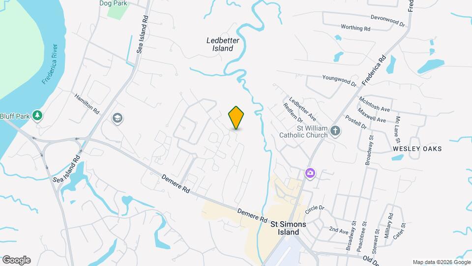 317 Brockinton Marsh Apartments and Nearby St. Simons Island Apartments For Rent St. Simons