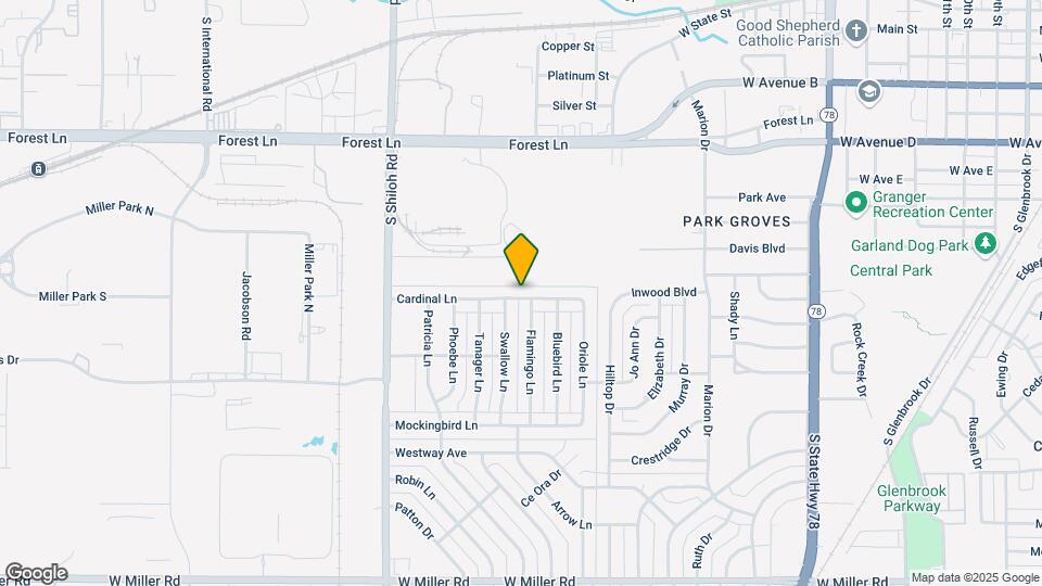 2307 Cardinal Ln Map and Location Details