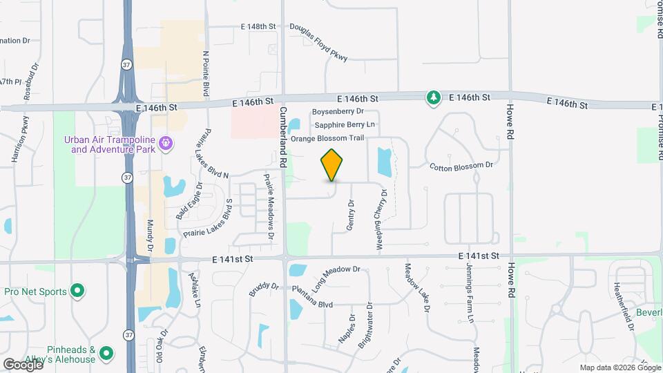 14326 Worthington Blvd Mapa y Detalles de la Ubicación