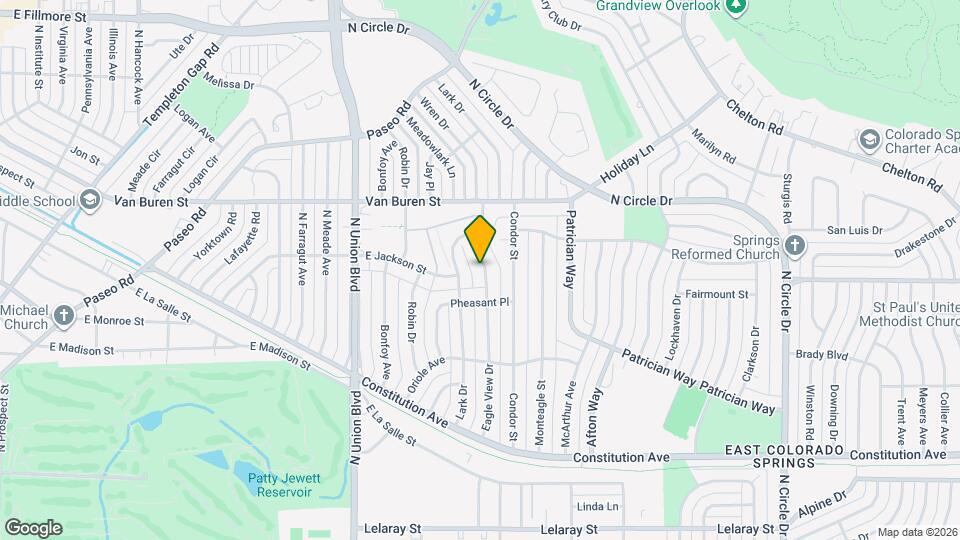 2330 Eagle View Dr Map and Location Details