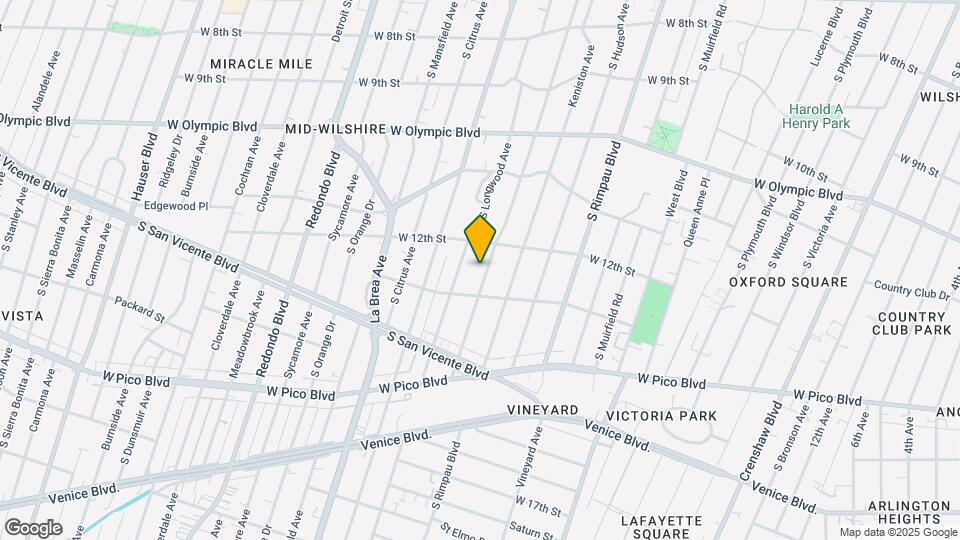 1235 S Tremaine Ave Map and Location Details