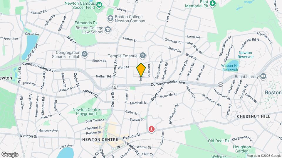 44 Irving St Map and Location Details